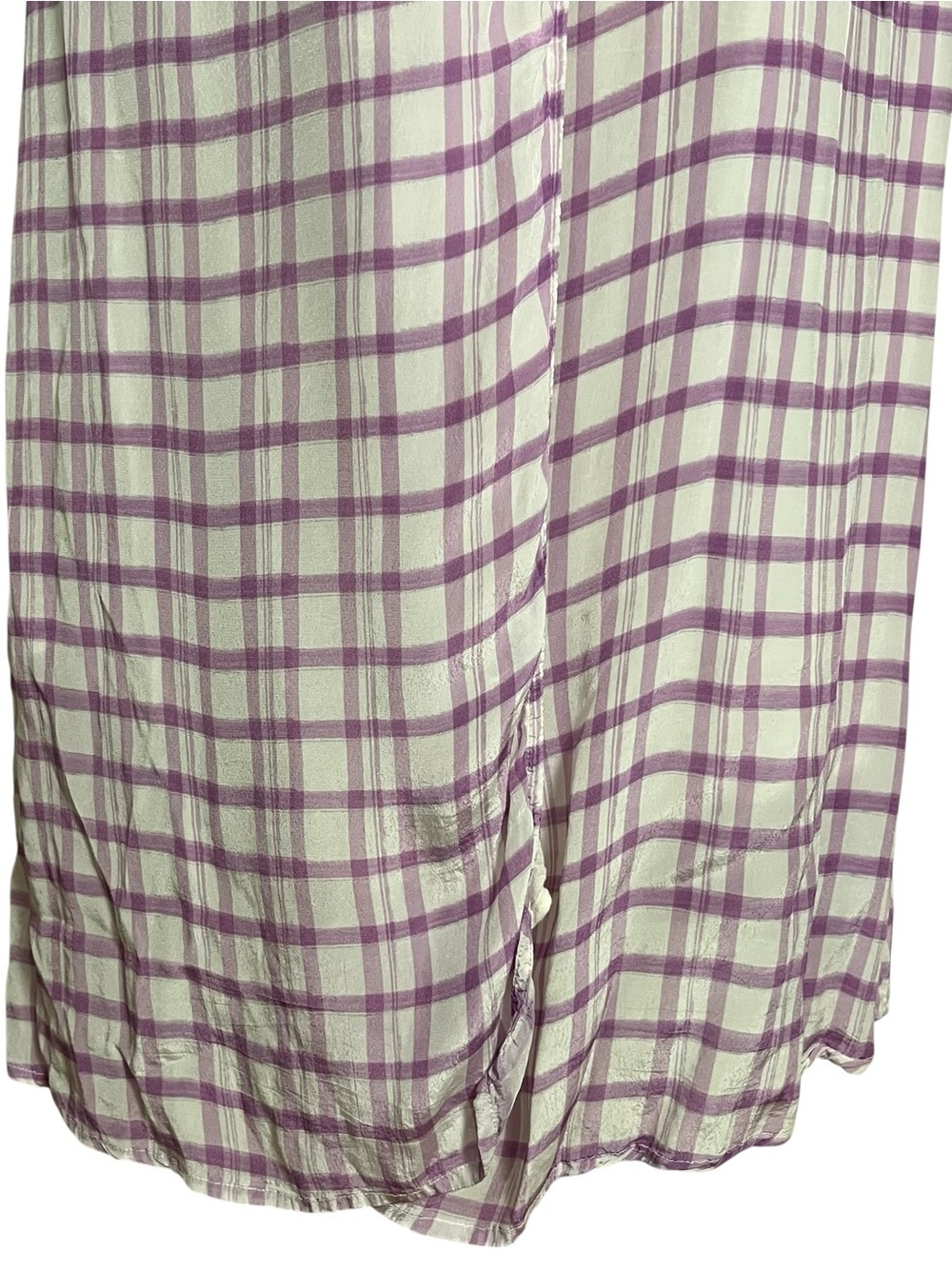 Lily and Lionel x Anthropologie Fifi Plaid Wrap Midi Dress Size 6 - Picture 11 of 16